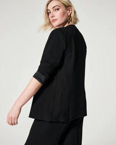 Spanx: Carefree Crepe Blazer in Classic Black