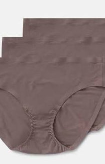 Spanx: Smooth Fit-To-You Modal Bikini 3-Pack Box in Smoke 3 Pk