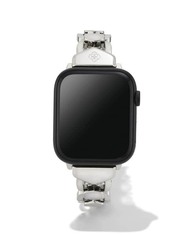 Kendra Scott Davis stainless steel watch band for Apple Watch with chain link design