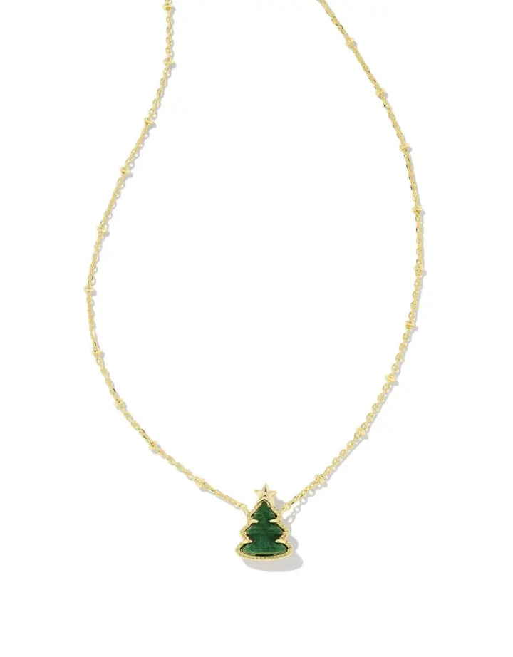 Kendra Scott: Holiday Tree Short Pendant Necklace