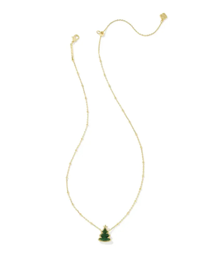 Kendra Scott: Holiday Tree Short Pendant Necklace