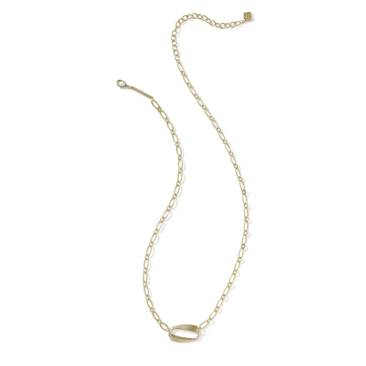 Kendra Scott: Kira Short Pendant Necklace in Gold