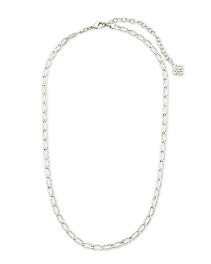Kendra Scott: Merrick Chain Necklace in Silver