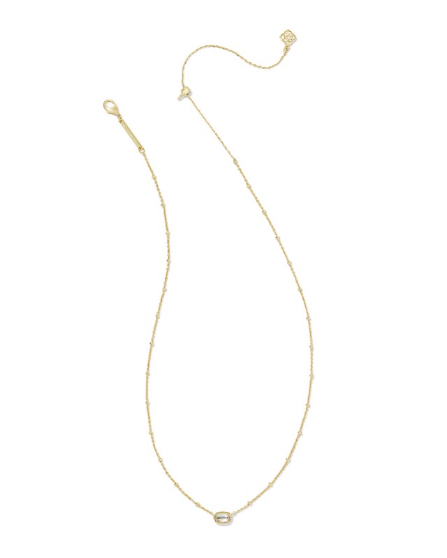 Kendra Scott: Mini Elisa Satellite Short Pendant Necklace