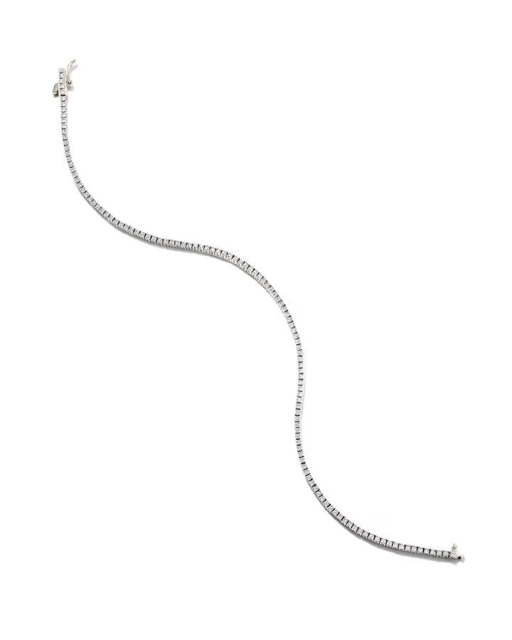 Kendra Scott: Bella Tennis Bracelet in Silver