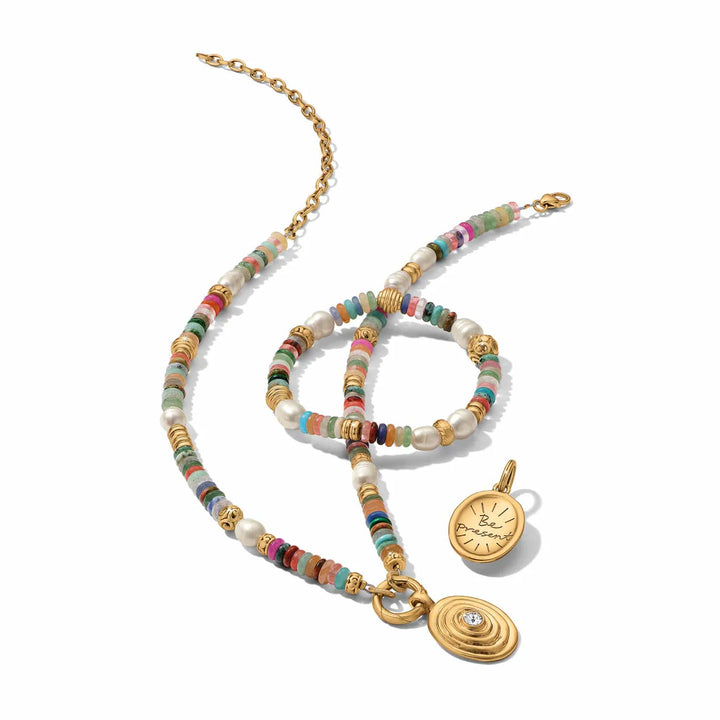 Brighton: Kosmos Chroma Token Charm Necklace (JM0253)