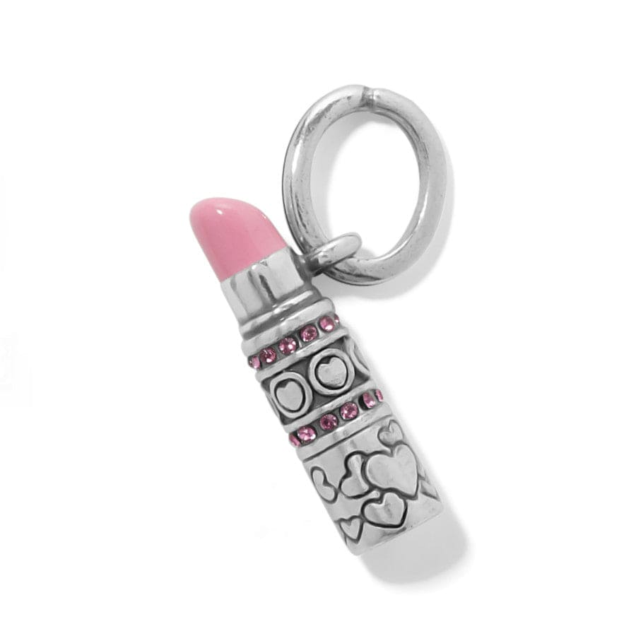 Brighton: Pink Lipstick Charm (JC6826)