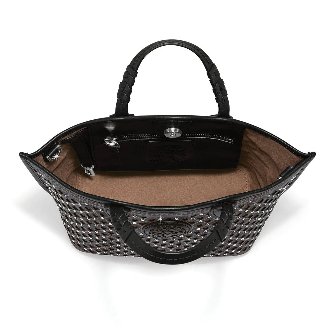 Brighton: Black Ferrara Liv Medium Tote (H38663)