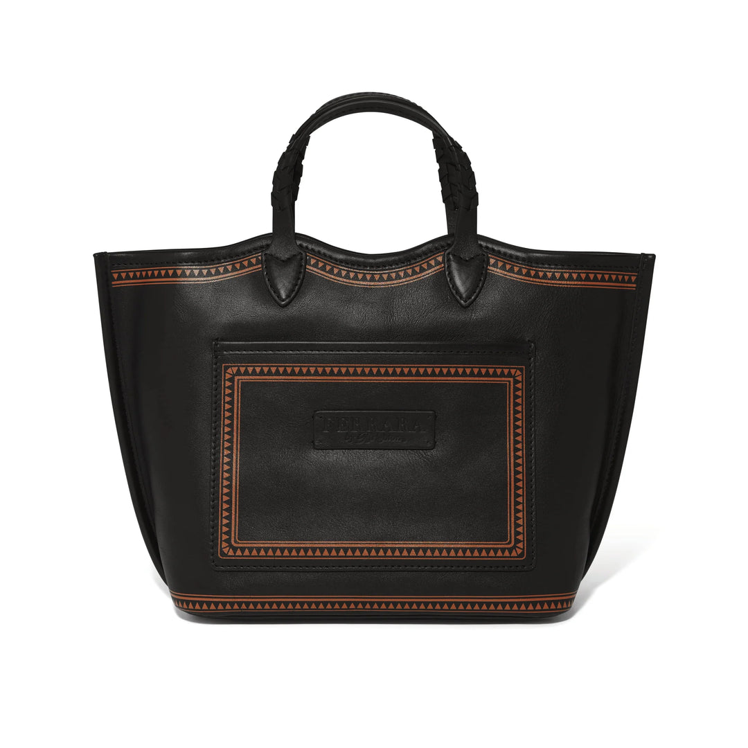 Brighton: Black Ferrara Liv Medium Tote (H38663)
