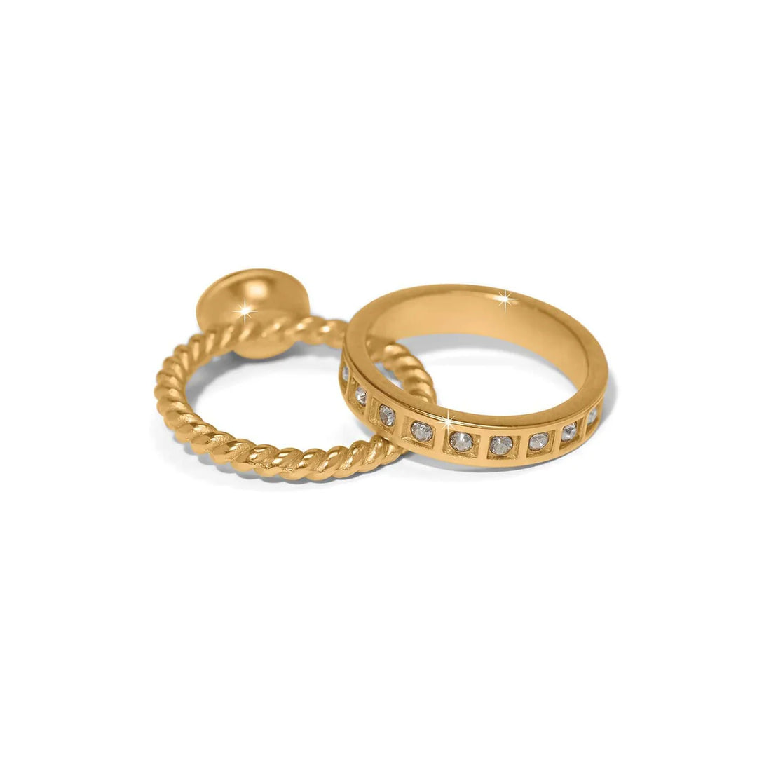 Brighton: Love Duo Ring In Gold (J63513)