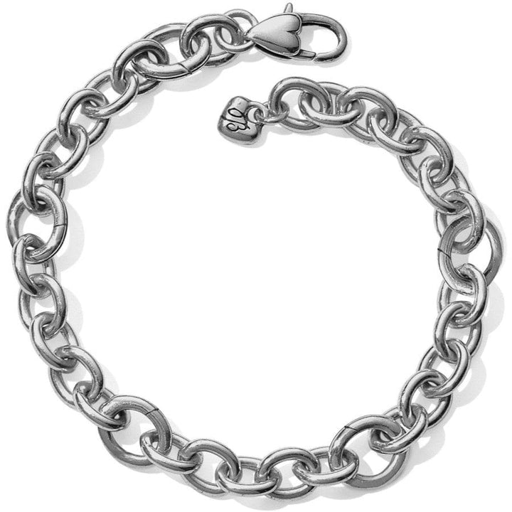 Brighton: Luxe Link Charm Bracelet in Silver (JF4930)