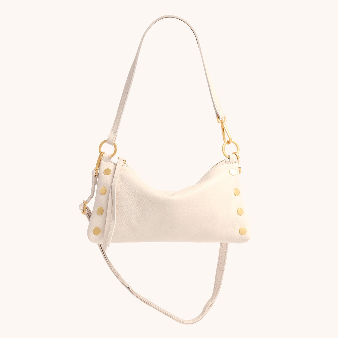 Hammitt: Kyle Handbag in Calla Lily White/Brushed Gold