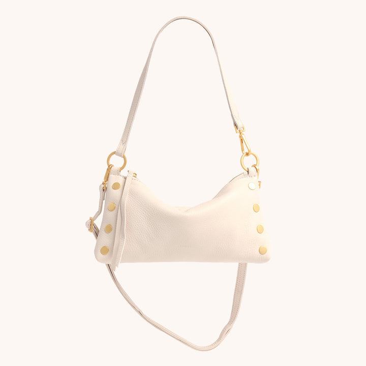 Hammitt: Kyle Handbag in Calla Lily White/Brushed Gold