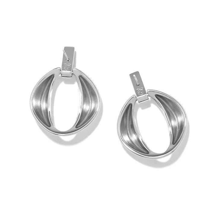 Brighton: Meridian Classic Crescent Post Drop Earrings (JA0307)