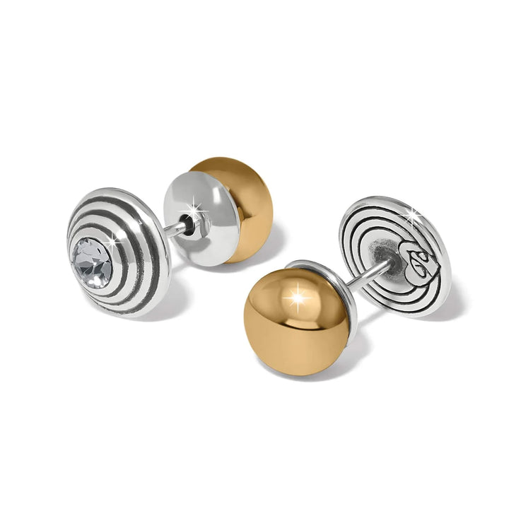 Brighton: Meridian Etage II Silver Round Post Earrings (JA0311)