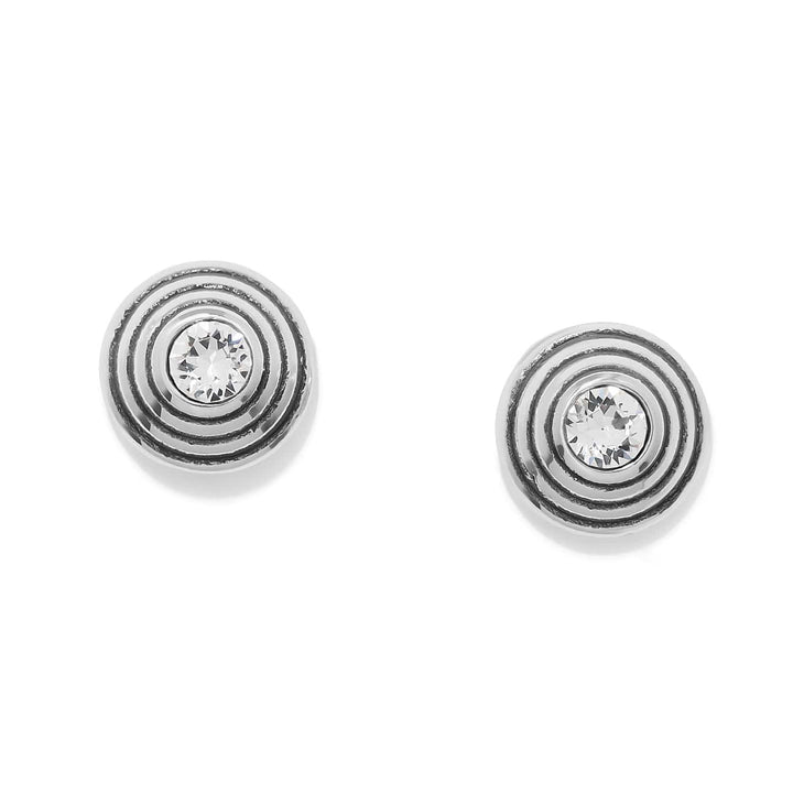 Brighton: Meridian Etage II Silver Round Post Earrings (JA0311)