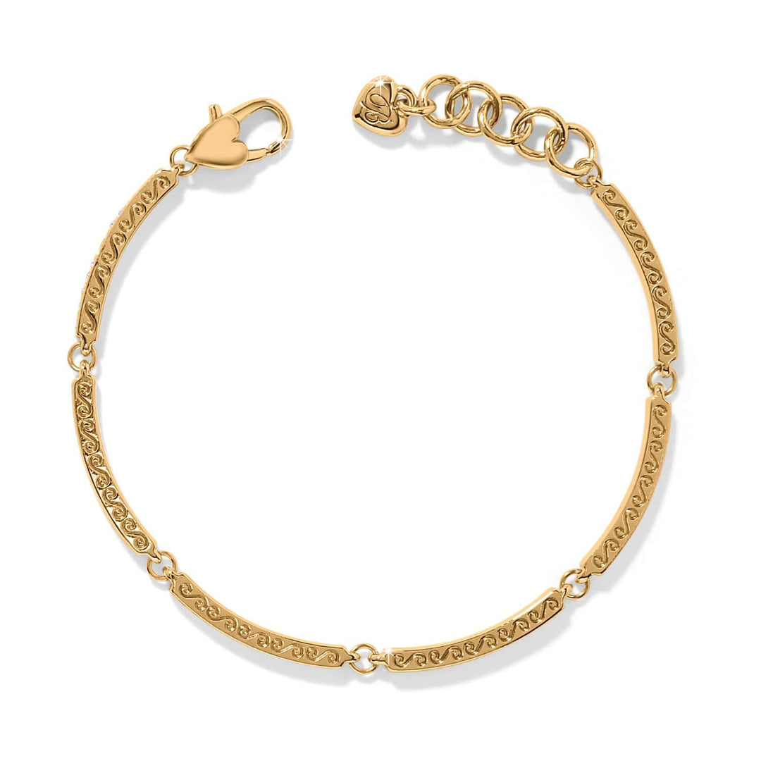 Brighton: Meridian Geo Bar Gold Bracelet (JF0414)