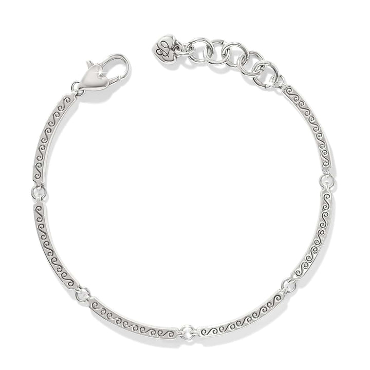 Brighton: Meridian Geo Bar Silver Bracelet (JF0415)