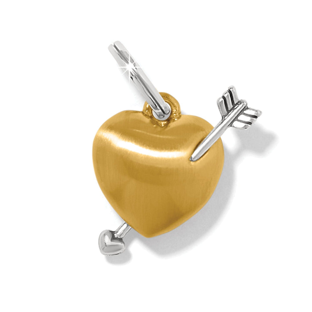 Brighton: One Heart Gld Arrow Charm (JC7345)