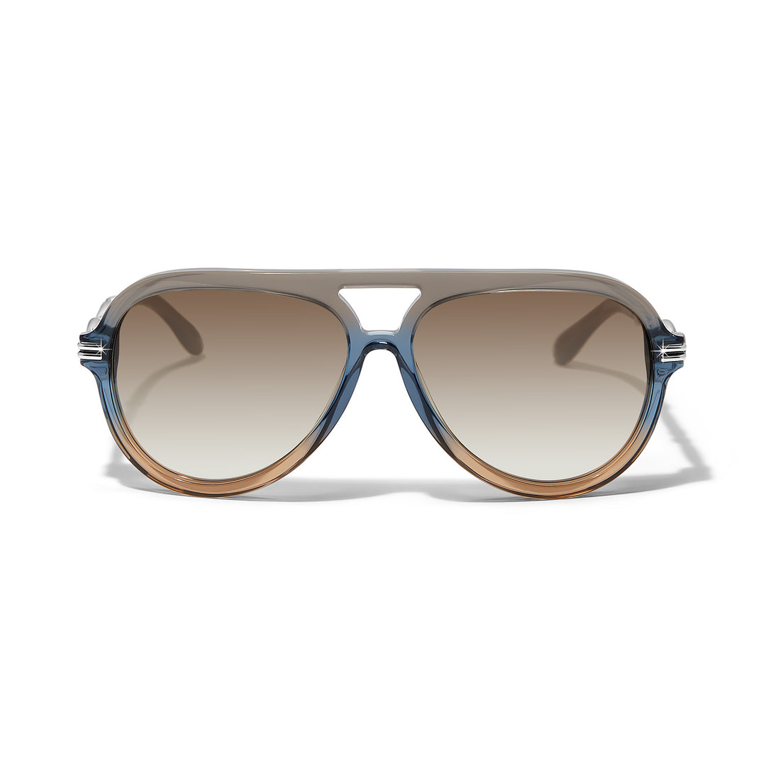Brighton: Interlok Twist Aviator Sunglasses A13430