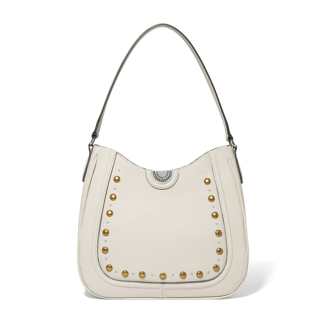 Brighton: White Party Tough Fusion Uma Shoulder Bag