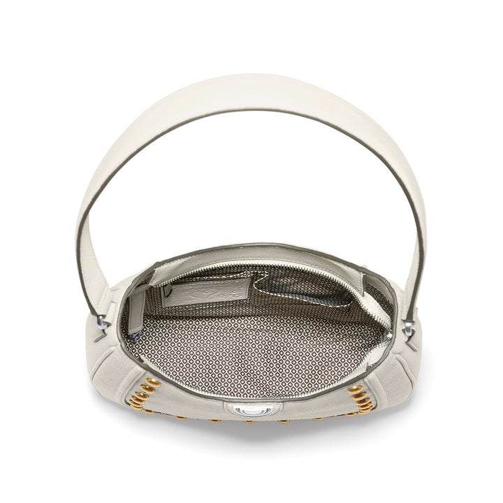 Brighton: White Party Tough Fusion Uma Shoulder Bag