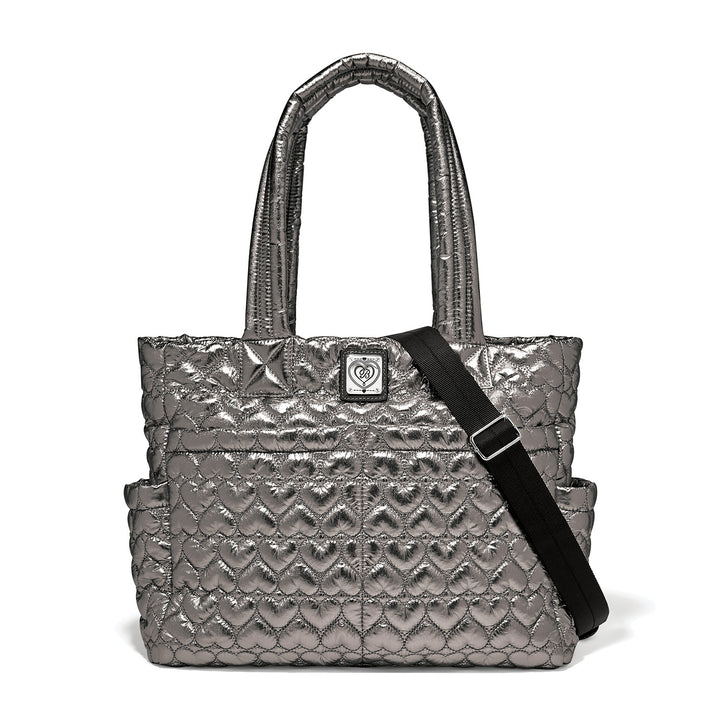 Brighton: Kameron Utility Tote in Pewter H5514R