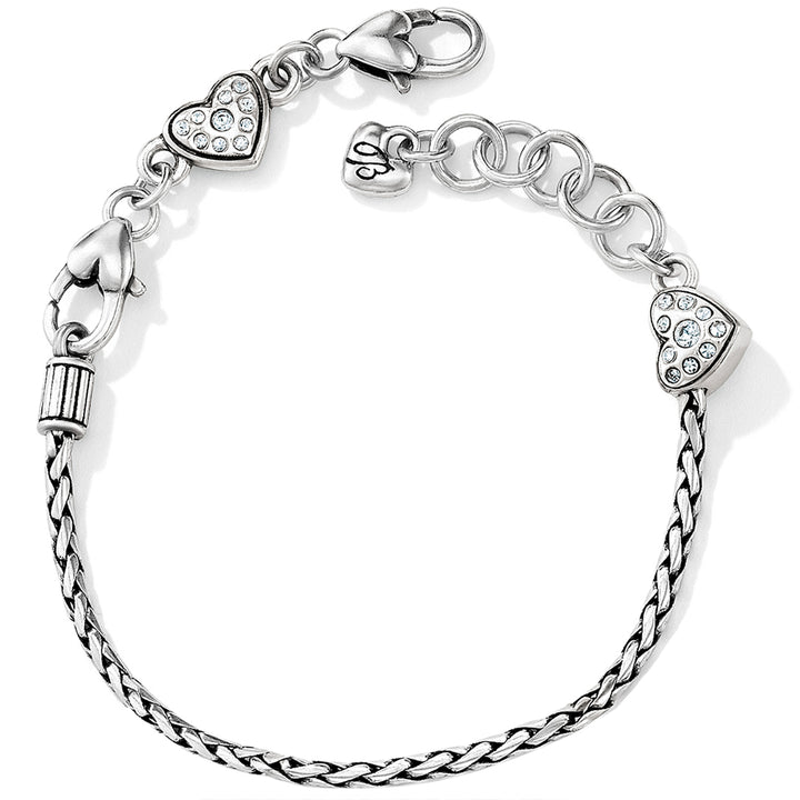 Brighton: Heart Slide ABC Bracelet J35532