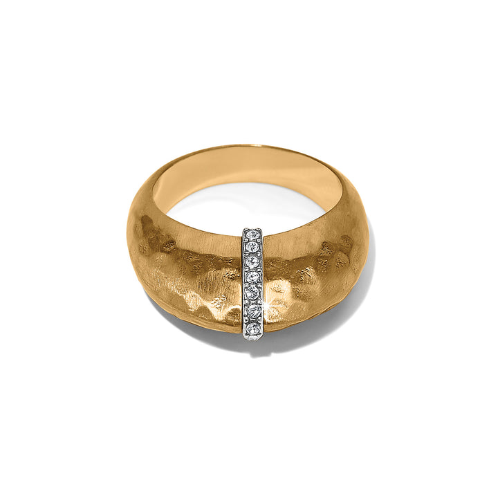 Brighton: Meridian Geo Domed Gold Ring J63355