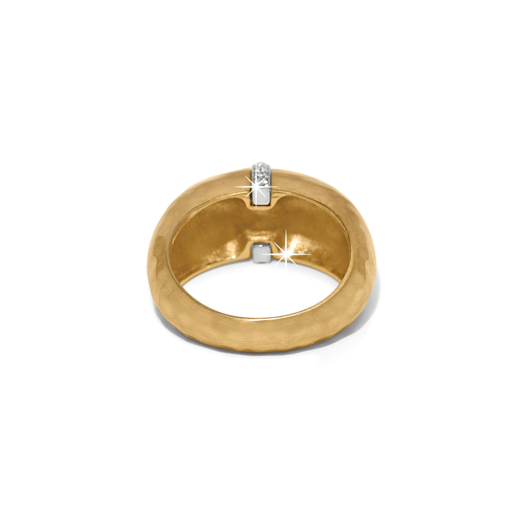 Brighton: Meridian Geo Domed Gold Ring J63355