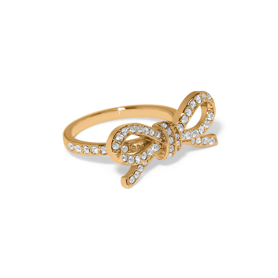 Brighton: Illumina Bow Ring in Gold (J63605)