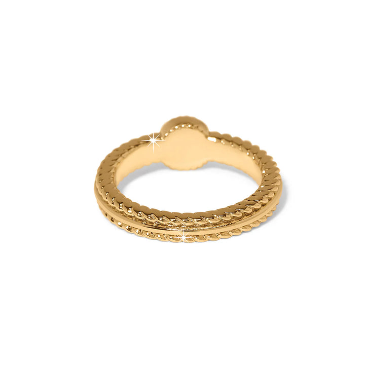 Brighton: Illumina Celeste Dome Ring in Gold (J63625)