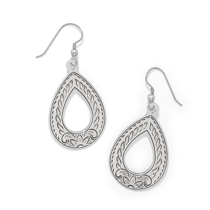 Brighton: Mosaic Open Teardrop French Wire Earrings JA0164