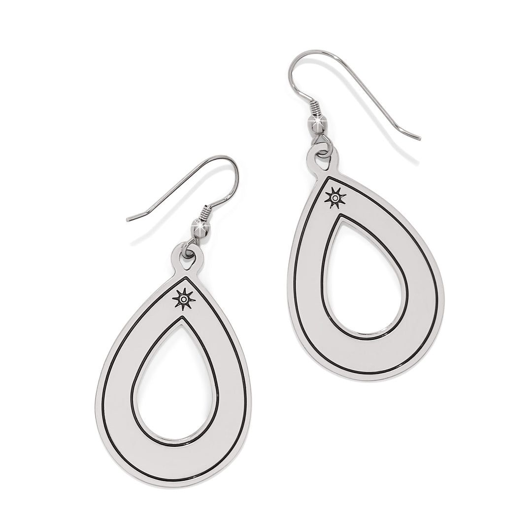 Brighton: Mosaic Open Teardrop French Wire Earrings JA0164