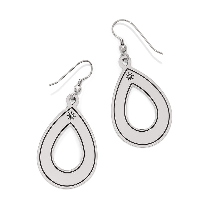 Brighton: Mosaic Open Teardrop French Wire Earrings JA0164