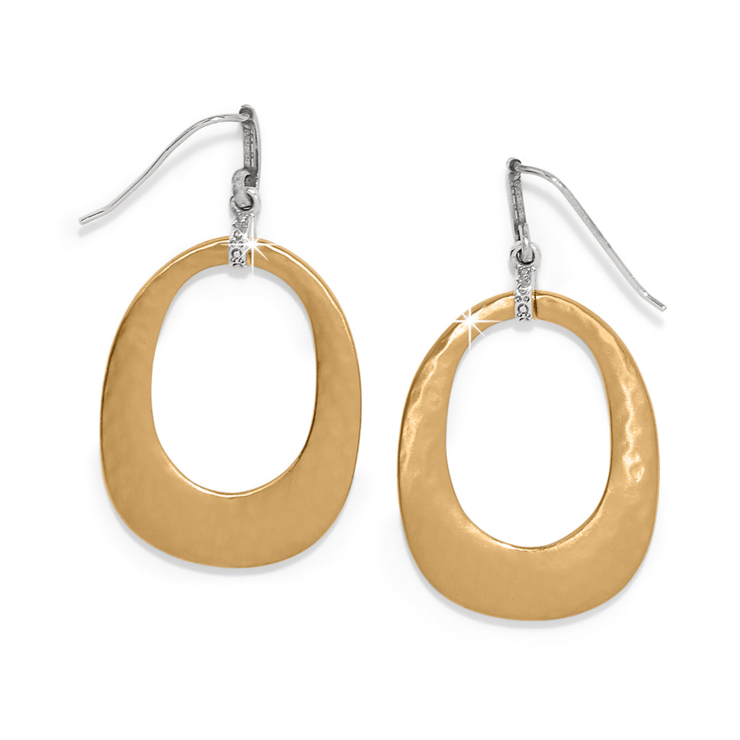 Brighton: Meridian Geo Open Hoop French Wire Earrings JA0178