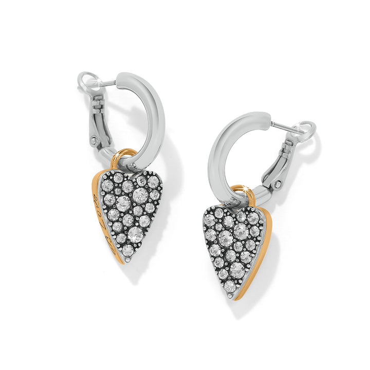 Brighton: Love Messages Be Love Reversible Hoop Earrings