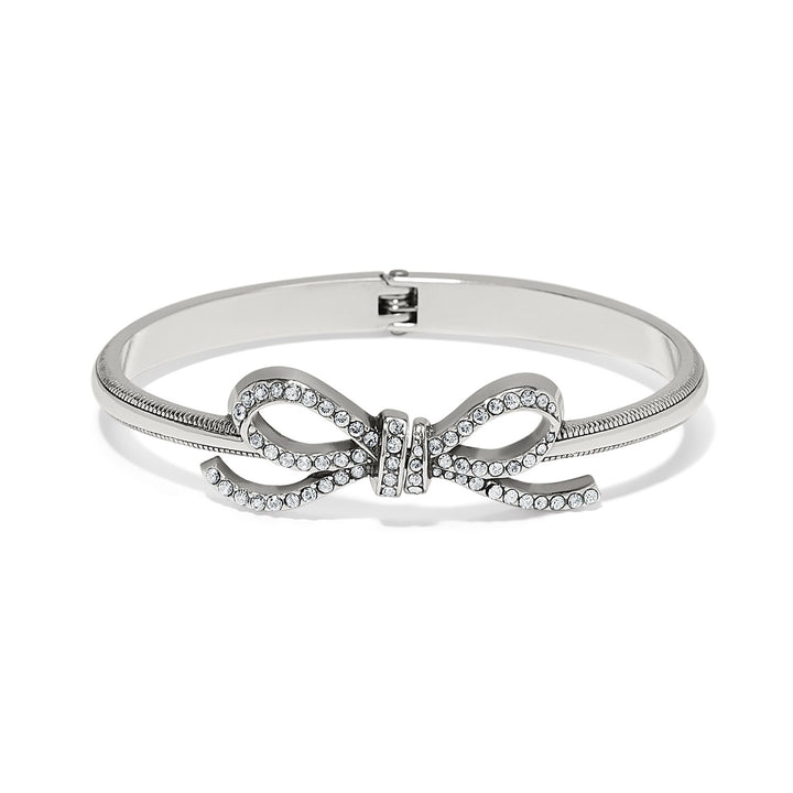 Brighton: Illumina Bow Hinged Bangle Bracelet JF0252