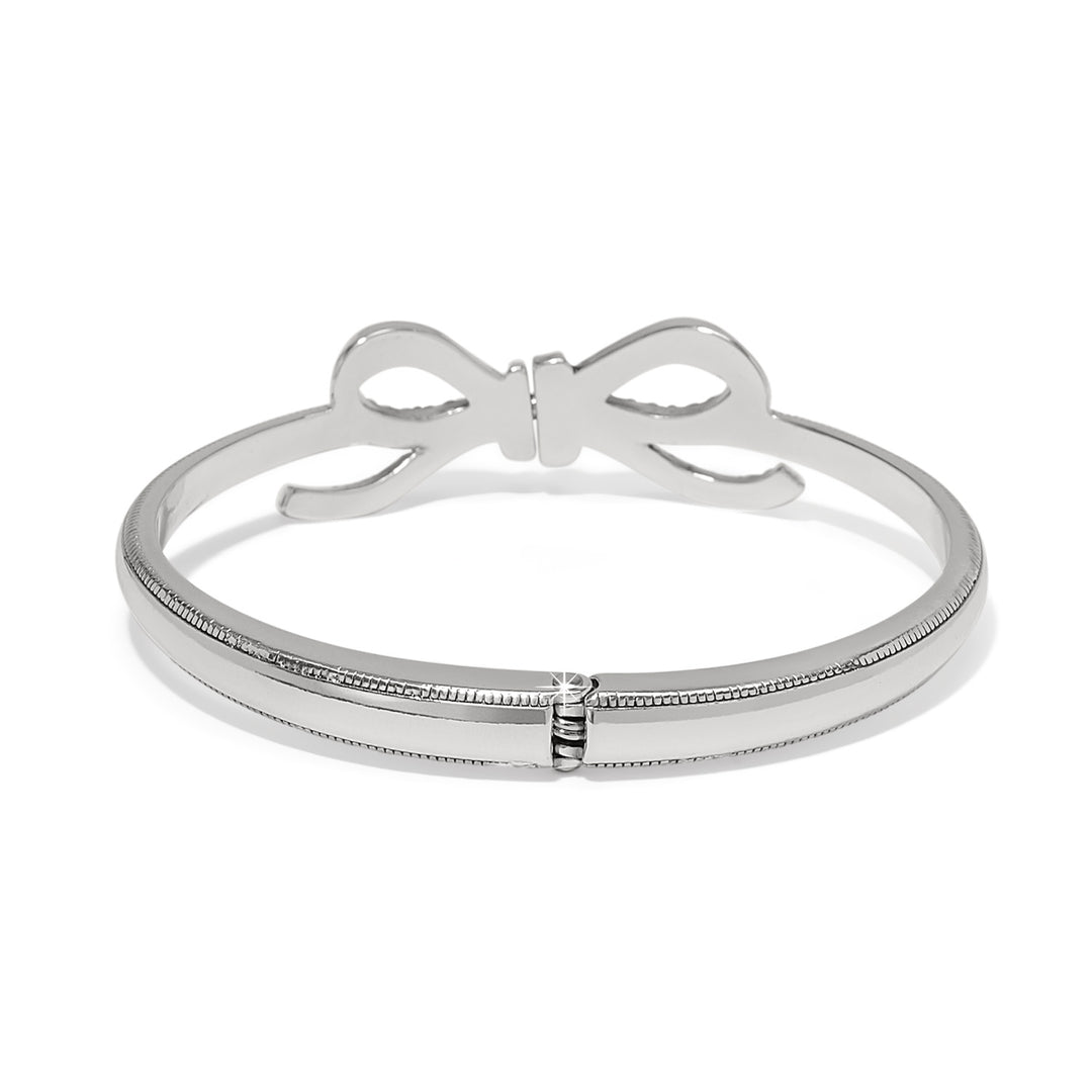 Brighton: Illumina Bow Hinged Bangle Bracelet JF0252