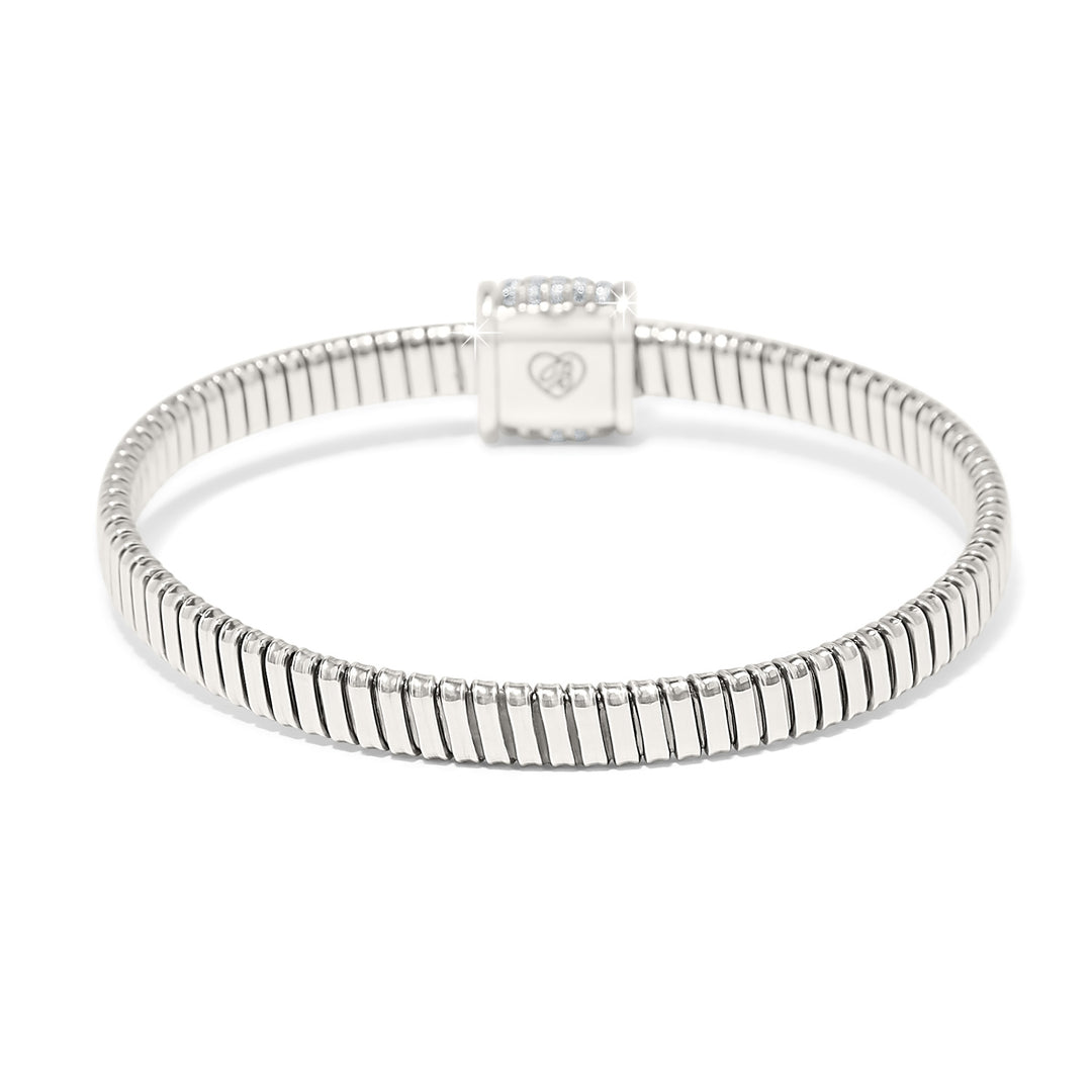 Brighton: Meridian Solis Spring Bracelet in Silver JF0347