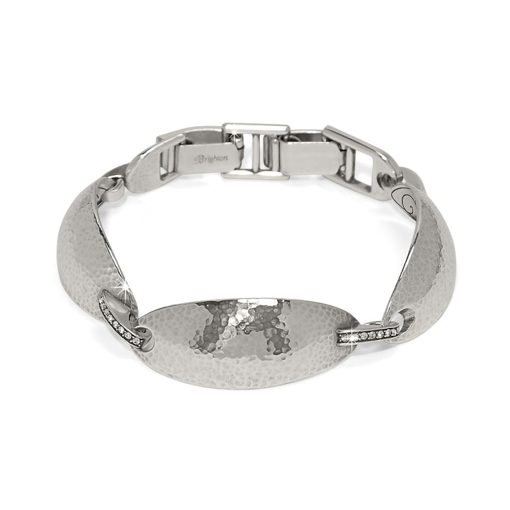 Brighton: Meridian Orbit Link Bracelet in Silver JF0353