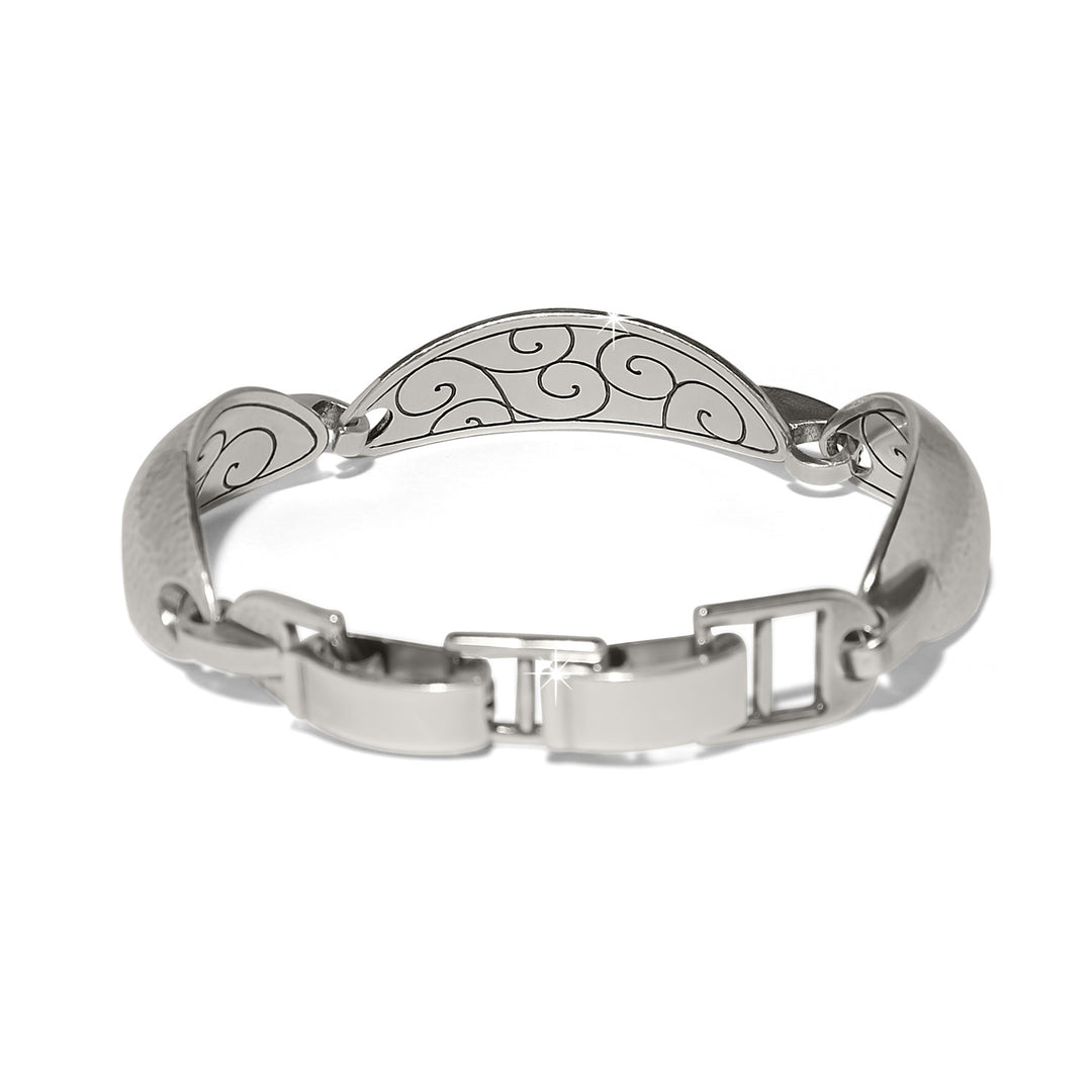 Brighton: Meridian Orbit Link Bracelet in Silver JF0353