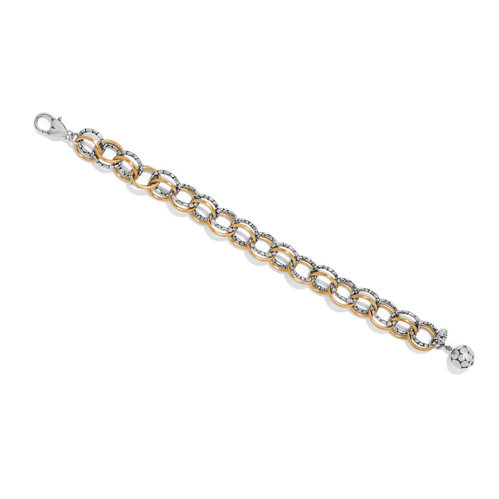 Brighton: Pebble Link Two Tone Bracelet JF0377