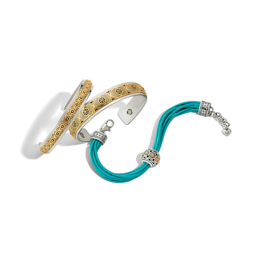 Brighton: Mosaic Cerrillos Leather Bracelet