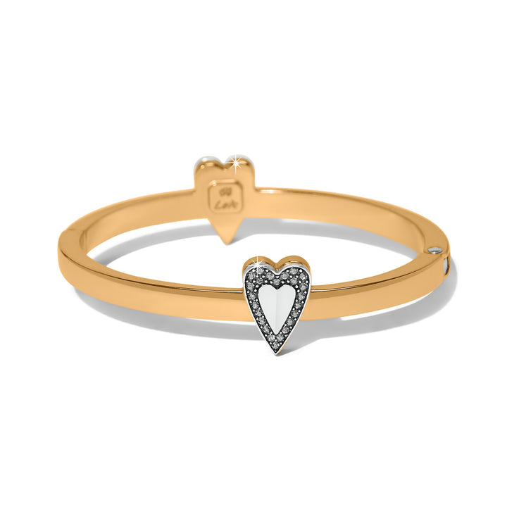 Brighton: Love Messages Be Bold Hinged Bangle