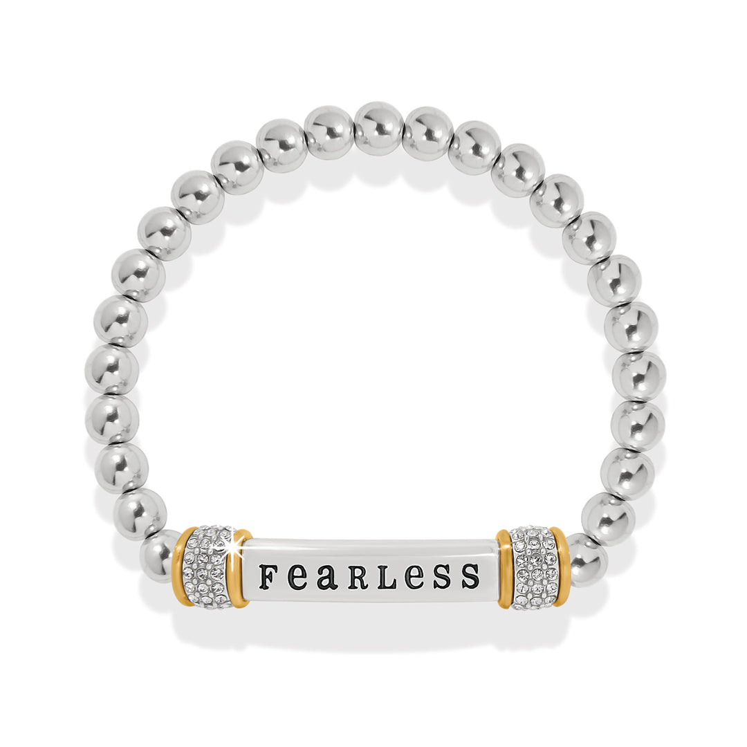 Brighton: Meridian Fearless Two Tone Stretch Bracelet (JF0392)