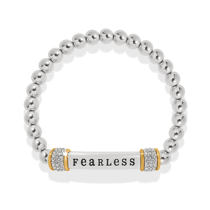 Brighton: Meridian Fearless Two Tone Stretch Bracelet (JF0392)