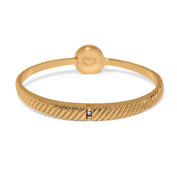 Brighton: Illumina Celeste Dome Hinged Bangle (JF0400)