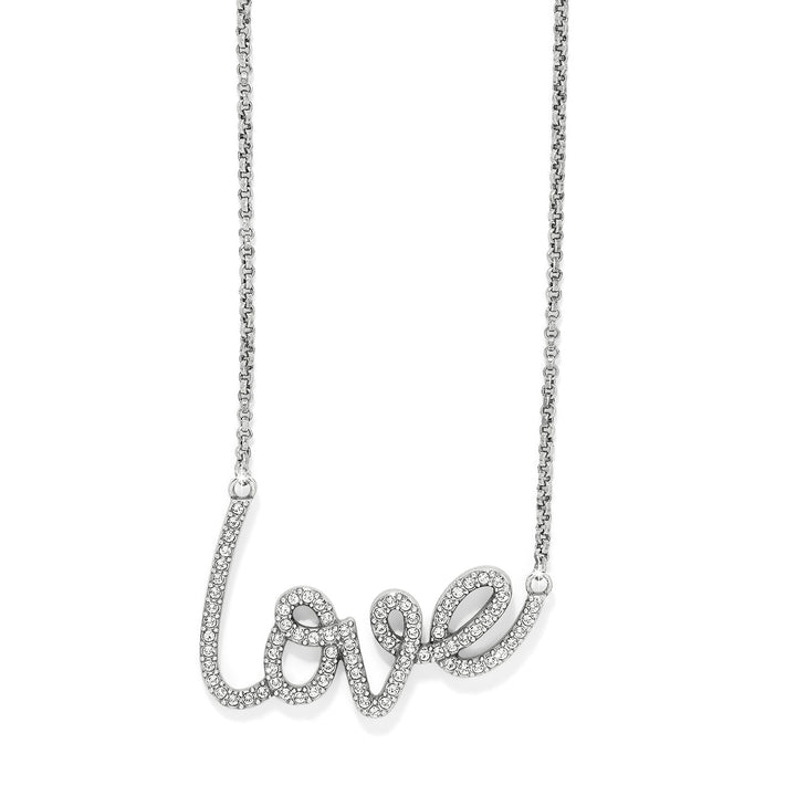 Brighton: Love Script Sparkle Necklace (JM0003)