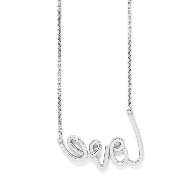 Brighton: Love Script Sparkle Necklace (JM0003)